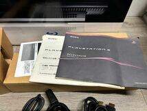 ☆ PS3 ☆ プレイステーション3 CECHA00 HDD換装品 60GB → 500GB 動作品 本体 コントローラー 箱 説明書 付属 PS2 動作OK 7801_画像8