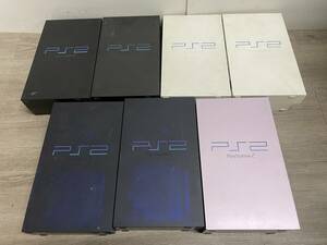 ☆ PS2 ☆ プレイステーション2 SCPH-50000 ミッドナイトブルー 他 7台 まとめ売り ジャンク 部品取り Playstation2 SAKURA ホワイト