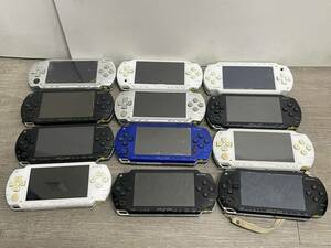 ☆ PSP ☆ プレイステーションポータブル PSP-1000 12台 まとめ売り ジャンク 部品取り Playstation Portable SONY メタリックブルー