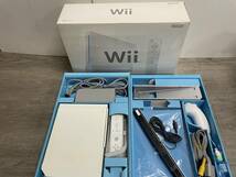 ☆ Wii ☆ Nintendo Wii 本体 まとめ売り 7台 未チェック ジャンク Wiiリモコン センサーバー ヌンチャク シロ バランスボード 任天堂_画像3