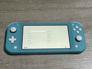 ☆ Switch ☆ Nintendo Switch Lite ターコイズ 動作品 本体のみ ニンテンドー スイッチ ライト HDH-001 3620