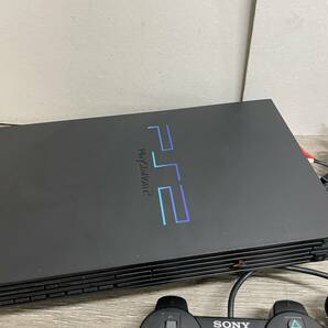 ☆ PS2 ☆ プレイステーション2 SCPH-15000 動作品 本体 コントローラー ケーブル 付属 Playstation2 デュアルショック2 SONY 2974の画像2