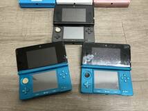 ☆ 3DS ☆ ニンテンドー3DS 本体 12台 まとめ売り ジャンク Nintendo 3DS 2DS ニンテンドー 任天堂 ライトブルー ピンク レッド _画像4