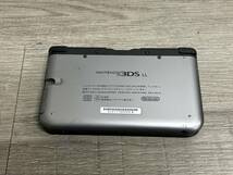 ☆ 3DSLL ☆　ニンテンドー3DS LL シルバー ブラック 動作品 本体のみ Nintendo 3DS LL ニンテンドー 任天堂 2208_画像2