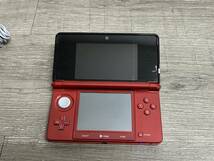 ☆ 3DS ☆ ニンテンドー3DS フレアレッド 動作品 本体 タッチペン アダプター 付属 Nintendo 3DS DS ニンテンドー 任天堂1433_画像5