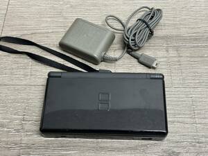 ☆ DSLite ☆ ニンテンドーDS Lite ジェットブラック 動作品 本体 タッチペン アダプター 付属 Nintendo DS GBA 任天堂 1808