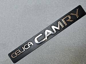 ★★ 希少初代 「TA4X, TA5X, RA5X」　トヨタ セリカ カムリ TOYOTA CELICA CAMRY リア（トランク）エンブレム 当時物 状態良好★★