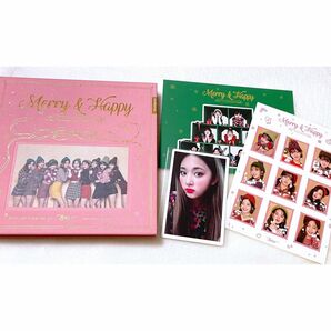 ツウィ Merry&Happy CD TWICE トレカ アルバム