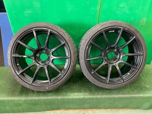 壱 SSR GTX01 19インチ 9.5J +35 5H 114.3 245/35R19 2本セット アルミホイール 35071 2X606