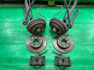  six SUNNY Nissan Sunny B13 FB13 original caliper, rotor brake rear hub drum old car Rasheen 34011 D136