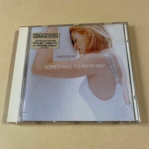 Madonna 1CD「SOMETHING TO REMEMBER」