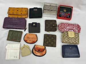 ◇◇おまとめ財布 Louis Vuitton ブルガリ GUCCI muumuu コーチ ヴィヴィアンウエストウッド MCM など長財布 コイン入れ ◇◇S5633