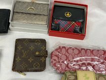 ◇◇おまとめ財布 Louis Vuitton ブルガリ GUCCI muumuu コーチ ヴィヴィアンウエストウッド MCM など長財布 コイン入れ ◇◇S5633_画像3