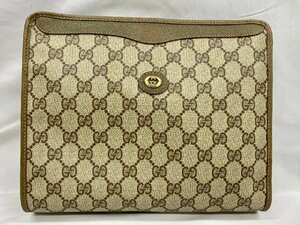 ◇◇GUCCI グッチ セカンドバッグ GG柄 97.01.038 紙タグ付き アンティーク ビンテージ オールドグッチ◇◇