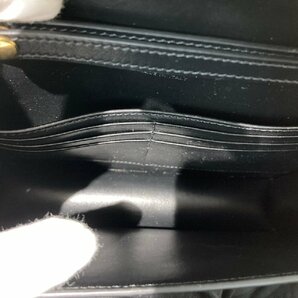 極美品●CELINE セリーヌ トリオンフ バッグ チェーンショルダー チェーンウォレット ミニ カーフスキン 10L033●の画像6