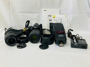 ★Nikonニコン 一眼レフカメラ 付属品おまとめ/D5000.DX 18-55㎜.SPEEDLIGHT SB-600など★