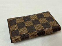 ☆LOUIS VUITTON ルイヴィトン ミュルティクレ 6連 キーケース ダミエ柄 N62630_画像5