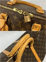 ▽▼LOUIS VUITTON ルイヴィトン モノグラム キーポル55 ハンドバッグ ボストンバッグ ▼▽_画像9