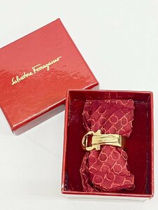 ◇◇Salvatore Ferragamo サルバトーレフェラガモ ガンチーニ スカーフリング スカーフ留め レディース ゴールド系◇◇