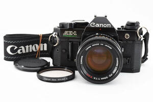  【完動品】Canon キャノン AE-1PROGRAM 35mm フィルムカメラ FD 50mm f1.4 S.S.C. #2093663