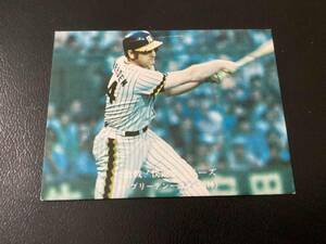 良品　カルビー76年　ブリーデン（阪神）No.853　プロ野球カード