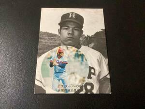 カルビー76年　衣笠（広島）No.319　プロ野球カード
