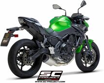 SCプロジェクト カワサキ Z650 ニンジャ650 フルエキゾーストシステム 2-1＆SC1-R GT サイレンサー K26-C103T Ninja650 新品 同梱不可_画像1