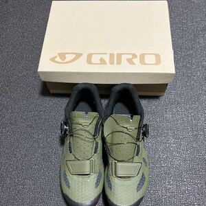 GIRO RINCON OLIVE/GUM EU40 25.5CM US7.5 UK6.5 ジロ リンコン オリーブ SPDシューズ　ビンディングシューズ グラベル MTB ロードバイク