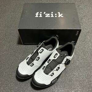 Fizik TERRA ATLAS GREY/BLACK フィジーク テラ アトラス EU40 UK6.5 US7.5 25.7cm グラベルMTB SPD ビンディングシューズ シクロクロス