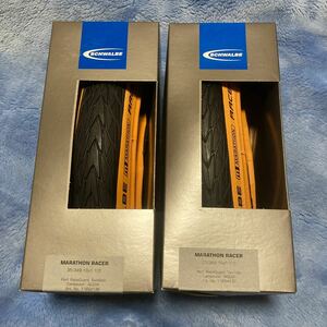 SCHWALBE シュワルベ タイヤ マラソンレーサー 16×1-1/3 (35-349) TAN タンカラー 新品未使用