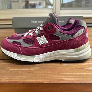 美品　M992BA US8 26 m992 m992ba new balance ニューバランス 26センチ　m990 m993