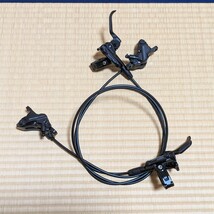 シマノ Shimano DEORE BL-M6100 BR-M6120 油圧ディスクブレーキ 前後セット_画像1