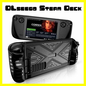 DLseego Steam Deckケース X テクスチャー カバー Steam Deck スチームデック
