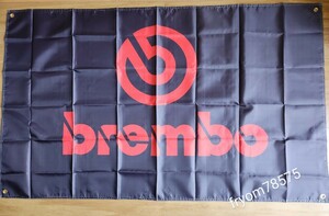 新品未使用 brembo 旗 フラッグ 特大サイズ ブレンボ 