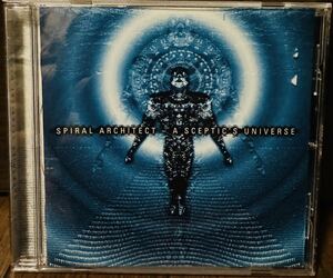 Spiral Architect A ascetic Universe 2000年プログレッシブメタルオリジナル盤廃盤レア　watchtower fates warning cynic atheist