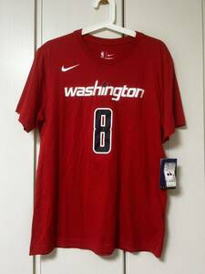 【送料無料】未使用品 八村塁 NBA ワシントン・ウィザーズ Tシャツ NIKE ナイキ バスケットボールWashington Wizards Lサイズ 正規品 タグ