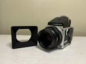 Zenza Bronica ETR Body +Zenzanon Eii 75mm f/2.8 ゼンザ ブロニカ 中判フィルムカメラ