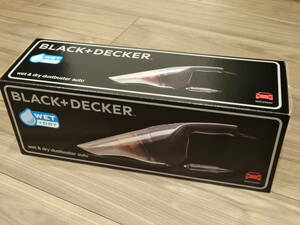 B新品　BLACK+DECKER ブラックアンドデッカー　掃除機　Wet&Dry　ダストバスターオート　WD1210AV　クルマ用　シガーソケット