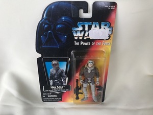 ●スター・ウォーズ ★ハン・ソロ in HOTH GEAR THE POWER OF THE FORCE 未開封品　スター・店番48