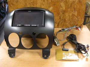 動作確認済 マツダ デミオ DF3FS ポン付けセット イクリプス AVN119MM AM FM CD TV ワンセグ 地デジ対応 メモリーナビ C9T9 送料安 DF5FS 