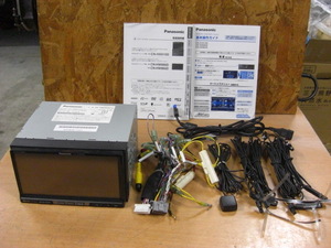動作確認済 スバル 純正OP パナソニック CN-HW890D CD DVD SD Bluetooth ipod TV フルセグ 地デジ対応 HDDナビ 取説付 地図 2010年 送料安