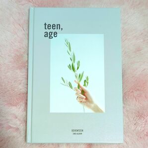 SEVENTEEN teenage white ver ホワイト　CD