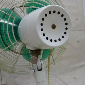 cc006● National ELECTRIC Fan F-30FE/扇風機/マグネットクラッチ/昭和レトロ/アンティーク/電源コード別付/160の画像6