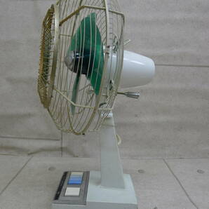 cc006● National ELECTRIC Fan F-30FE/扇風機/マグネットクラッチ/昭和レトロ/アンティーク/電源コード別付/160の画像4