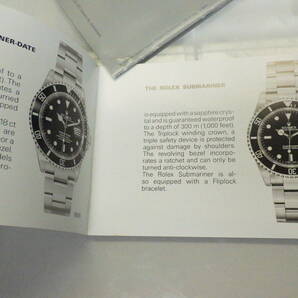 ROLEX ロレックス サブマリーナデイト冊子 2007.08年 英語表記 2点 №2584の画像5