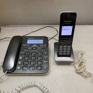 Panasonic パナソニック コードレス電話機 VE-GD32L 子機1台付き、動作未確認のためジャンク品