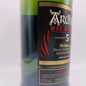 【未開栓】 ARdbeg アードベッグ 5年 ISLAY SINGLE MALT SCOTCH WHISKY シングルモルト スコッチ ウイスキー 700ml 47.4% お酒 洋酒の画像4