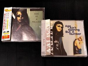 国内初盤[AALIYAH2枚/AGE AIN'T NOTHING BUT A NUMBER/ONE IN A MILLION]R KELLY TIMBALAND DJ SWING HASEBE MAKI THE MAGIC MURO CELORY