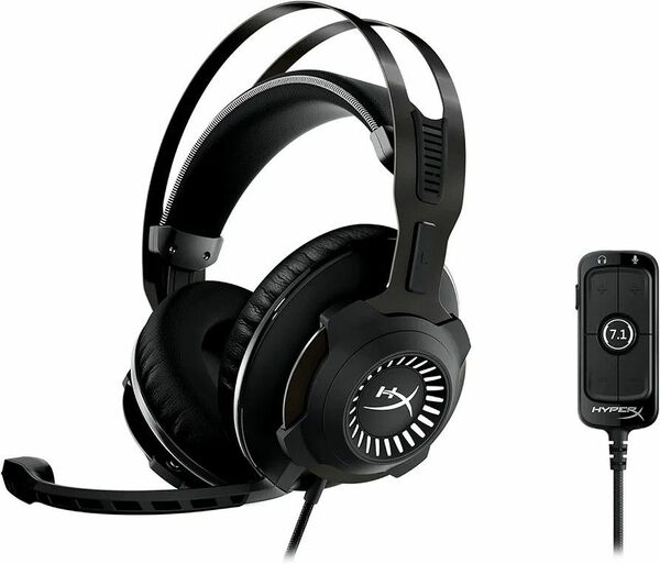 HyperX Cloud Revolver + 7.1 有線 ゲーミングヘッドセット 7.1ch PS4 PS5 PC