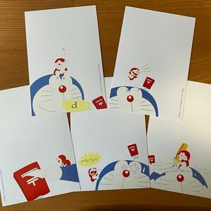 ドラえもん 絵入りはがき5枚セット